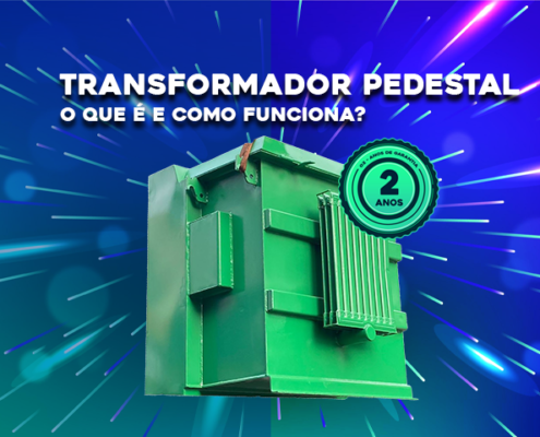 O que é um Transformador a Pedestal