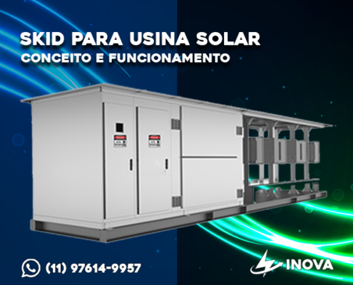 Skid para Usina Solar
