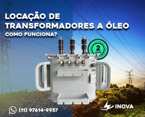Locação de Transformadores a Óleo